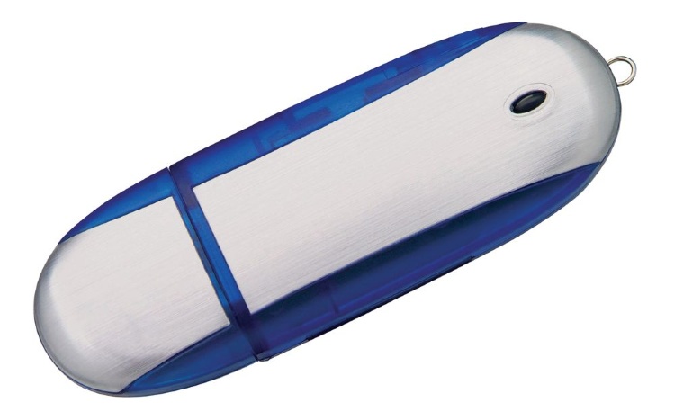 Флешка Ergonomic, синяя, 8 Гб Флешка Ergonomic, синяя, 8 Гб