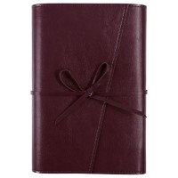 Ежедневник Strap, недатированный, бордовый