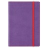 Блокнот Vivid Colors в мягкой обложке, фиолетовый