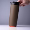 Термостакан fixMug, коричневый