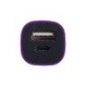 Внешний аккумулятор Easy Metal 2200 мАч, фиолетовый Внешний аккумулятор Easy Metal 2200 мАч, фиолетовый
