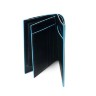 Бумажник Piquadro Blue Square, вертикальный, черный