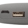Внешний аккумулятор Pebble 2600 мАч, серый