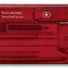 Набор инструментов SwissCard Quattro, красный