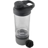 Фитнес-бутылка с контейнером Shake & Go™ чёрный, 0.65 л