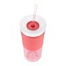 Шейкер для коктейлей Shake & Go розовый, 0.53 л