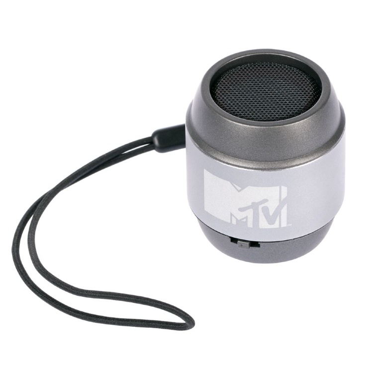 Беспроводная Bluetooth колонка Pico, миниатюрная, серая