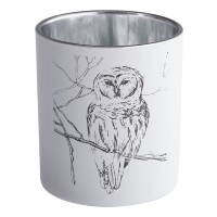 Подсвечник Forest, с изображением совы