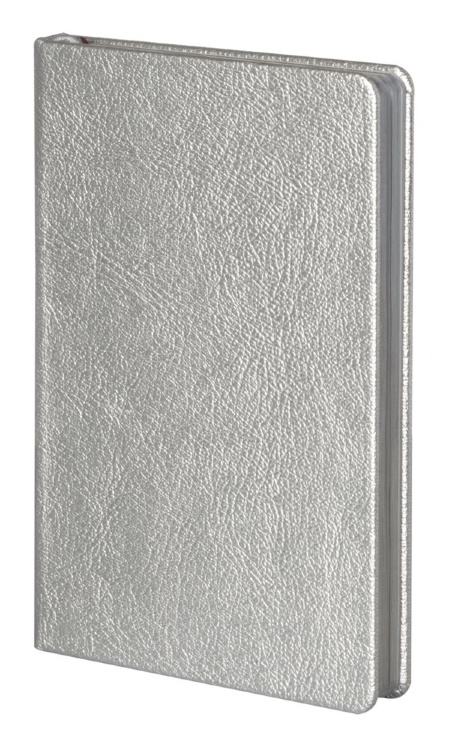 Блокнот Ingot Mini, серебристый