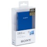 Внешний аккумулятор Sony 5800 мАч, синий Внешний аккумулятор Sony 5800 мАч, синий