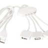 USB-разветвитель Cloud, белый