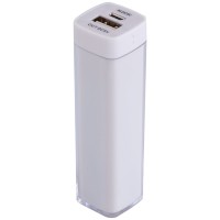 Bнешний аккумулятор Bar, 2200 mAh, ver.2, белый