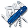 Офицерский нож CLIMBER 91, прозрачный синий