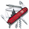 Офицерский нож CyberTool S, прозрачный красный Офицерский нож CyberTool S, прозрачный красный
