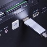 Флешка Uniscend Doubles, с Micro USB, серебристая 16 Гб