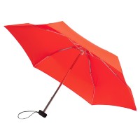 Зонт складной Unit Five, красный в красном чехле