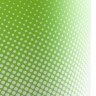 Кружка Dot с покрытием софт-тач и гравировкой, зеленое яблоко