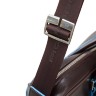 Сумка с отделением для ноутбука Piquadro Blue Square, коричневая