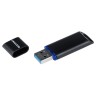 Флешка Uniscend Slalom, черная с синим, USB 3.0, 16 Гб Флешка Uniscend Slalom, черная с синим, USB 3.0, 16 Гб