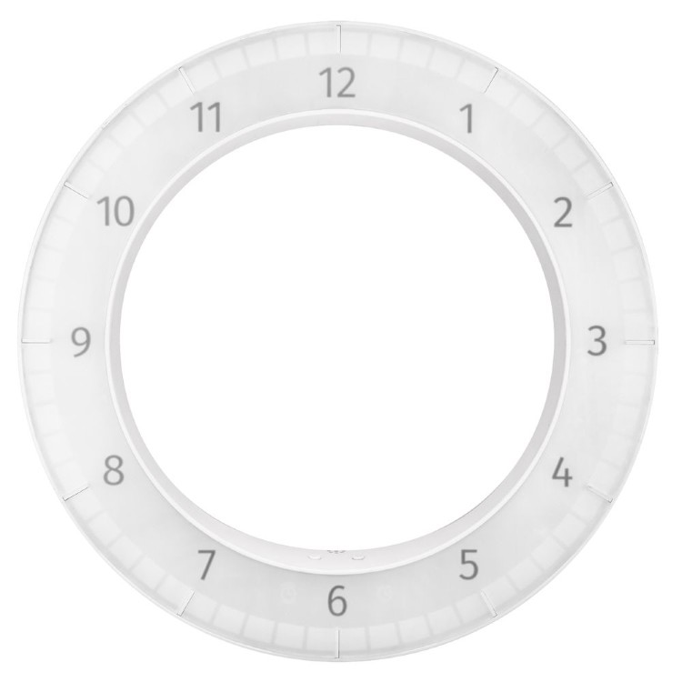 Часы настенные The Only Clock, белые Часы настенные The Only Clock, белые