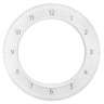 Часы настенные The Only Clock, белые Часы настенные The Only Clock, белые