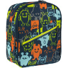 Сумка холодильник для детского обеда Upright lunch box Monsters, 4.0 л
