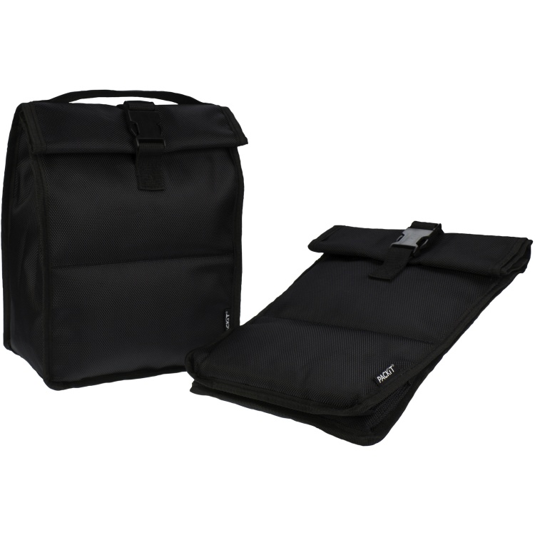 Сумка холодильник для ланча Roll Top Black, 4.4 л