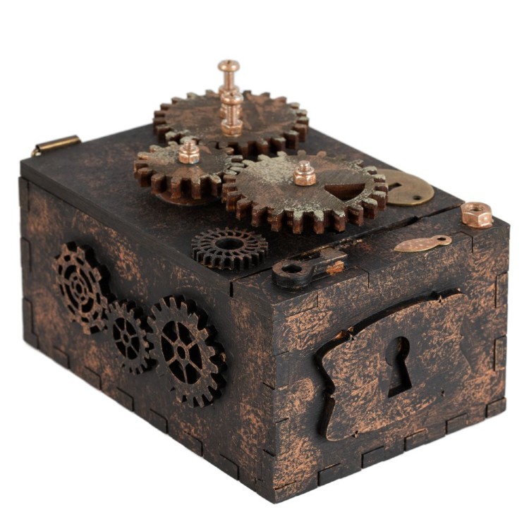 Шкатулка с секретом Gearbox, малая Шкатулка с секретом Gearbox, малая