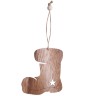 Елочная игрушка Wood, в форме сапожка Елочная игрушка Wood, в форме сапожка