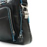 Сумка с отделением для ноутбука Piquadro Blue Square, черная