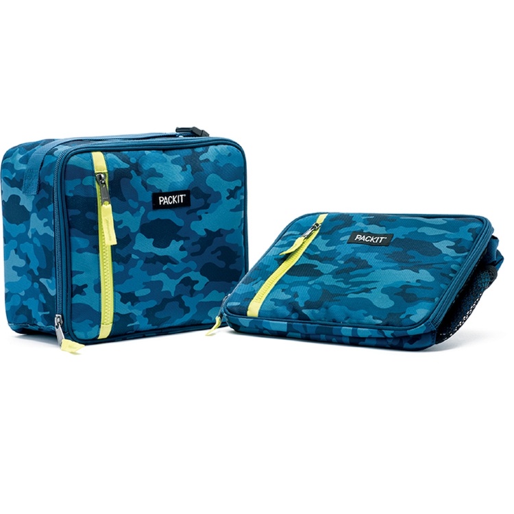 Сумка холодильник для обеда Classic Lunch box Blue Camo