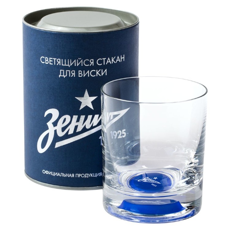 Cветящийся стакан для виски Зенит
