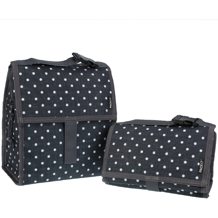 Сумка холодильник для обеда Lunch bag Polka Dots