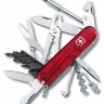 Офицерский нож CyberTool L, прозрачный красный Офицерский нож CyberTool L, прозрачный красный