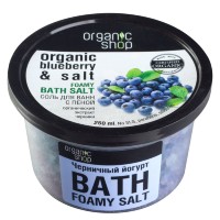 Соль для ванн с пеной Черничный йогурт