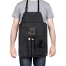 Фартук с набором для барбекю Grill Master, черный
