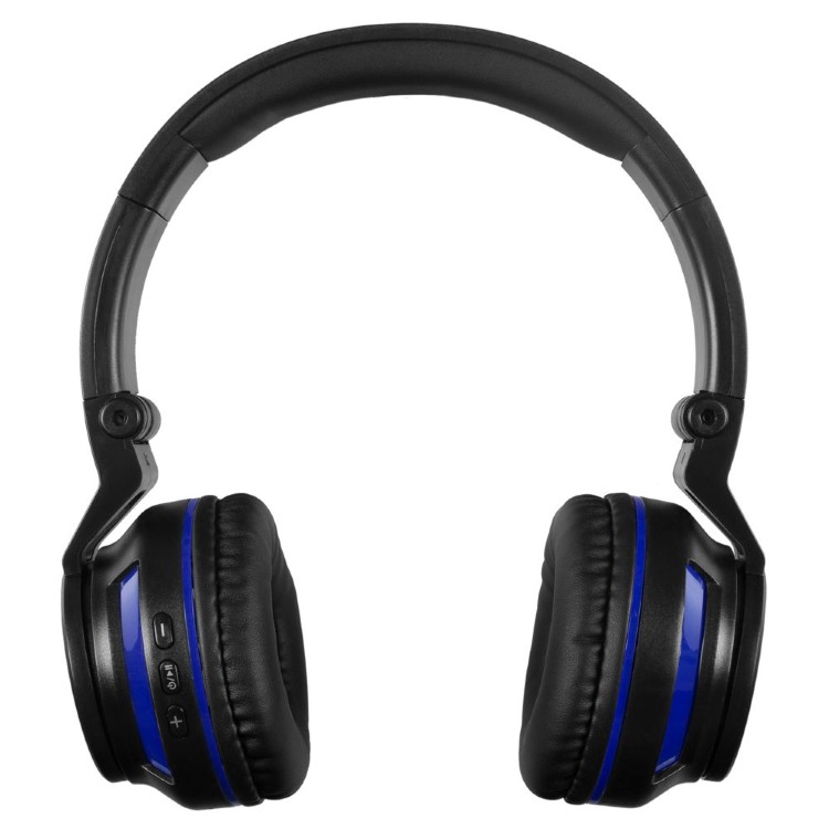 Bluetooth наушники Dubstep с синей отделкой Bluetooth наушники Dubstep с синей отделкой