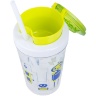 Детский стакан с соломинкой Snack tumbler Robot green, 0.35 л Детский стакан с соломинкой Snack tumbler Robot green, 0.35 л