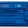 Набор инструментов SwissCard Quattro, синий Набор инструментов SwissCard Quattro, синий