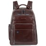 Рюкзак для ноутбука Piquadro Blue Square, красно-коричневый