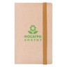 Футляр для визитки Eco Holder со стикерами, бурый