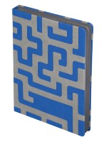 Ежедневник Labyrinth, недатированный, синий