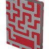 Ежедневник Labyrinth, недатированный, красный