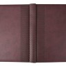 Ежедневник BRAND, недатированный, бордовый