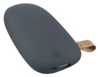 Внешний аккумулятор Pebble 5200, темно-серый