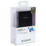 Внешний аккумулятор Sony 20000 мАч, черный Внешний аккумулятор Sony 20000 мАч, черный