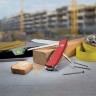 Солдатский нож с фиксатором лезвия RUCKSACK, красный
