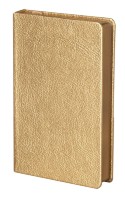 Ежедневник Ingot, недатированный, золотистый