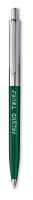 Ручка шариковая Senator Point Metal, зеленая
