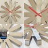 Часы настенные Ribbon, стальные